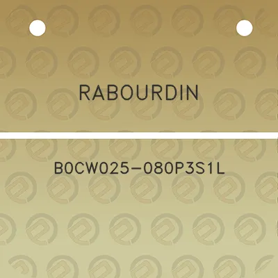 rabourdin-b0cw025-080p3s1l