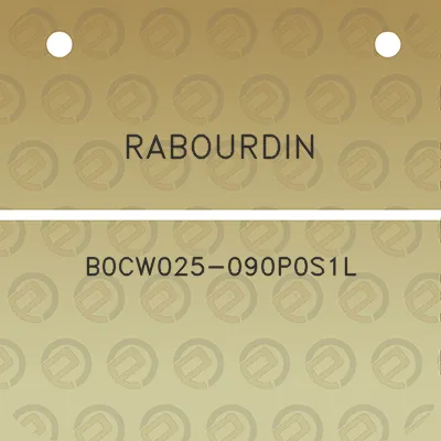 rabourdin-b0cw025-090p0s1l