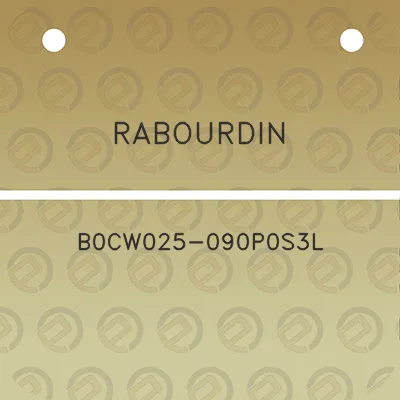 rabourdin-b0cw025-090p0s3l