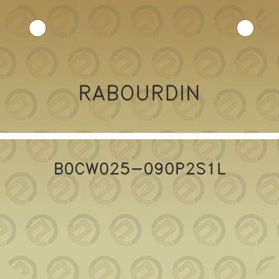 rabourdin-b0cw025-090p2s1l