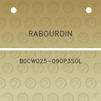 rabourdin-b0cw025-090p3s0l