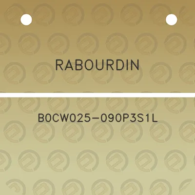 rabourdin-b0cw025-090p3s1l