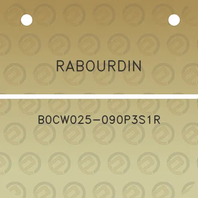 rabourdin-b0cw025-090p3s1r