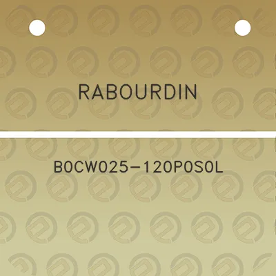 rabourdin-b0cw025-120p0s0l