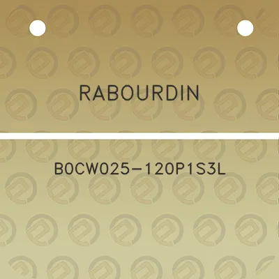 rabourdin-b0cw025-120p1s3l