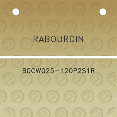 rabourdin-b0cw025-120p2s1r