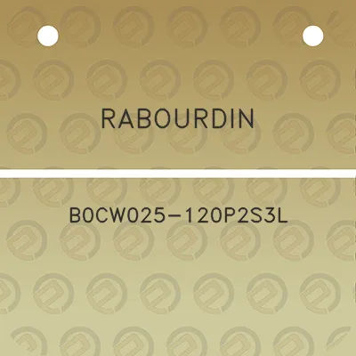 rabourdin-b0cw025-120p2s3l