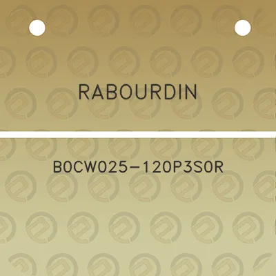 rabourdin-b0cw025-120p3s0r