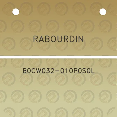 rabourdin-b0cw032-010p0s0l