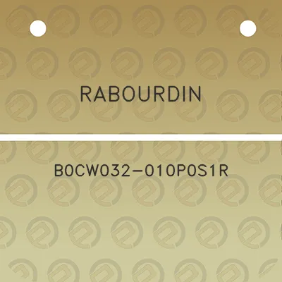 rabourdin-b0cw032-010p0s1r