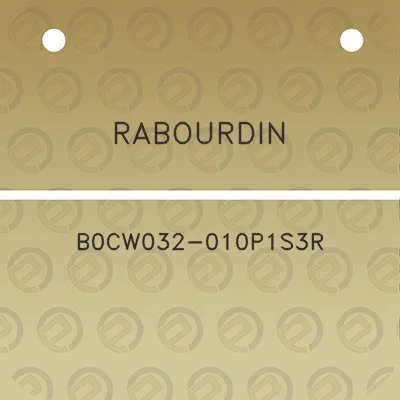 rabourdin-b0cw032-010p1s3r