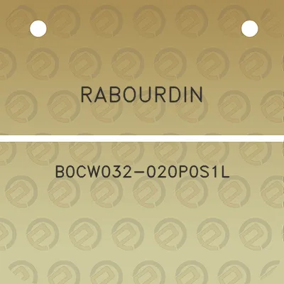 rabourdin-b0cw032-020p0s1l