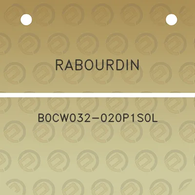 rabourdin-b0cw032-020p1s0l