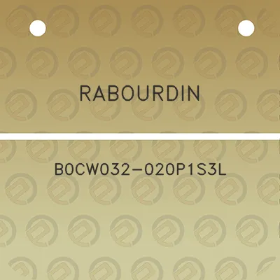 rabourdin-b0cw032-020p1s3l