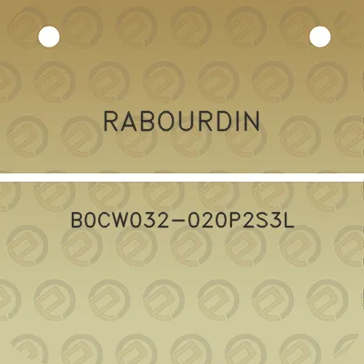 rabourdin-b0cw032-020p2s3l