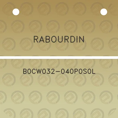 rabourdin-b0cw032-040p0s0l