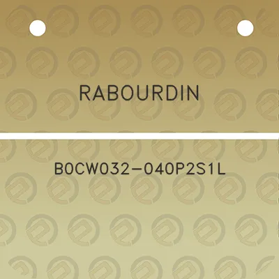 rabourdin-b0cw032-040p2s1l