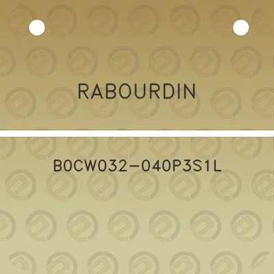 rabourdin-b0cw032-040p3s1l