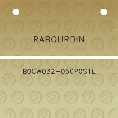 rabourdin-b0cw032-050p0s1l