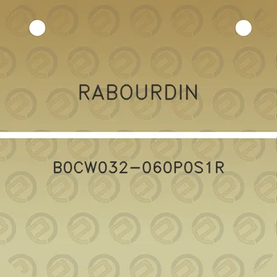 rabourdin-b0cw032-060p0s1r