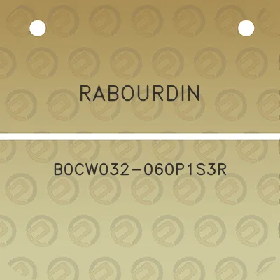 rabourdin-b0cw032-060p1s3r