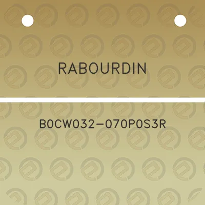 rabourdin-b0cw032-070p0s3r