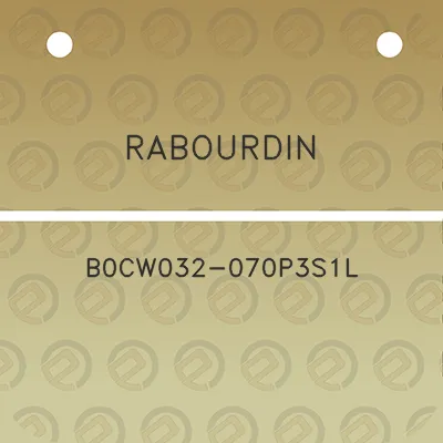 rabourdin-b0cw032-070p3s1l