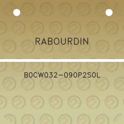 rabourdin-b0cw032-090p2s0l