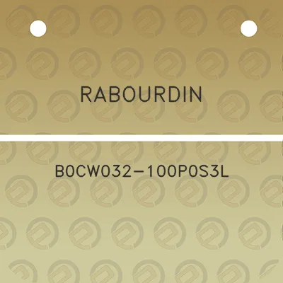 rabourdin-b0cw032-100p0s3l