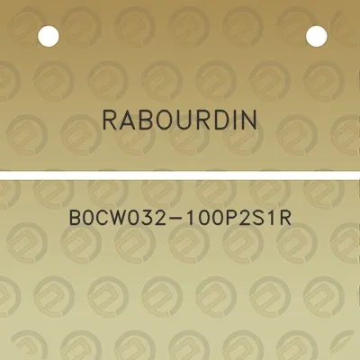 rabourdin-b0cw032-100p2s1r