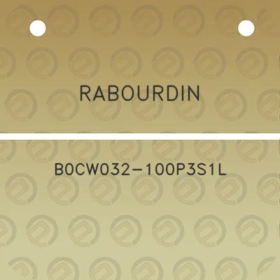 rabourdin-b0cw032-100p3s1l