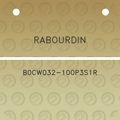 rabourdin-b0cw032-100p3s1r