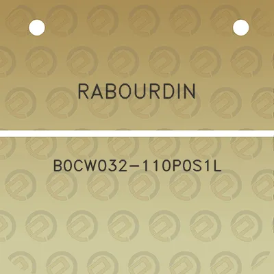 rabourdin-b0cw032-110p0s1l