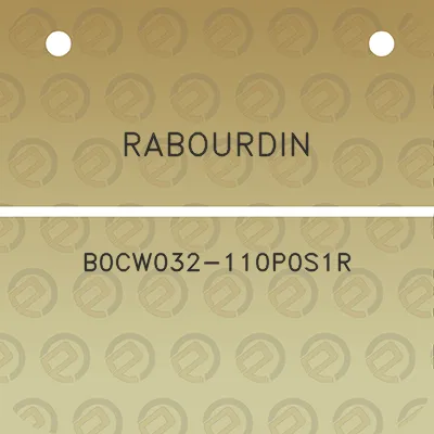 rabourdin-b0cw032-110p0s1r