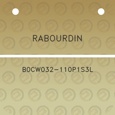 rabourdin-b0cw032-110p1s3l