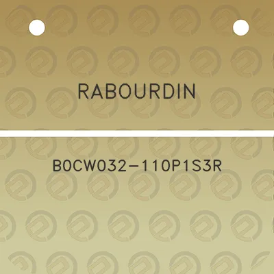 rabourdin-b0cw032-110p1s3r