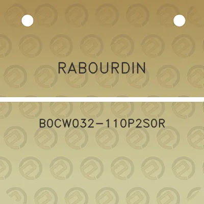 rabourdin-b0cw032-110p2s0r