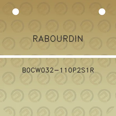 rabourdin-b0cw032-110p2s1r