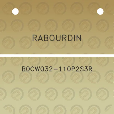 rabourdin-b0cw032-110p2s3r