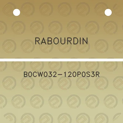 rabourdin-b0cw032-120p0s3r