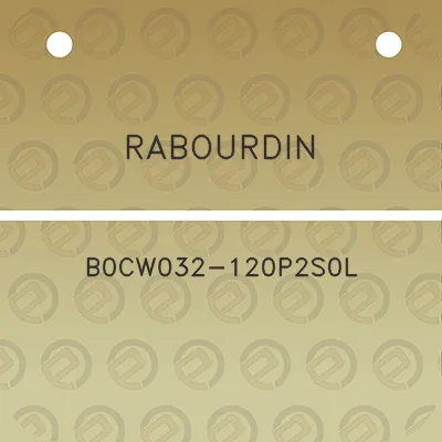 rabourdin-b0cw032-120p2s0l