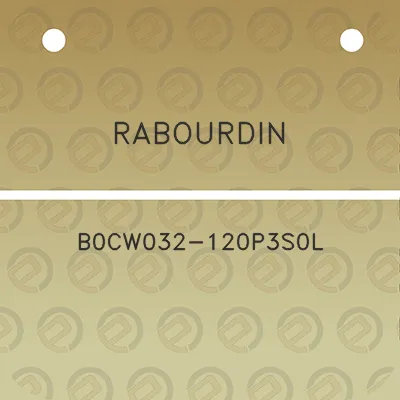 rabourdin-b0cw032-120p3s0l