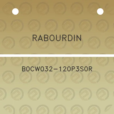 rabourdin-b0cw032-120p3s0r