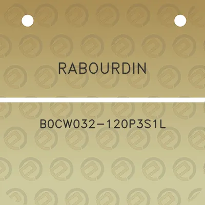 rabourdin-b0cw032-120p3s1l