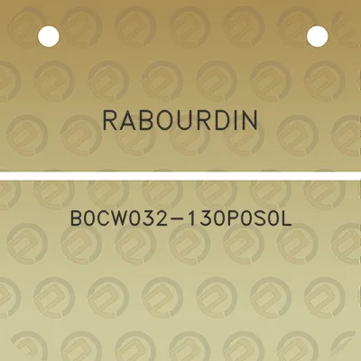 rabourdin-b0cw032-130p0s0l