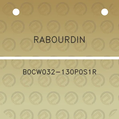 rabourdin-b0cw032-130p0s1r