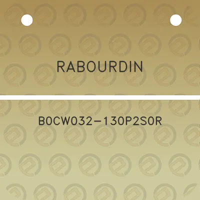 rabourdin-b0cw032-130p2s0r