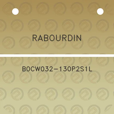 rabourdin-b0cw032-130p2s1l