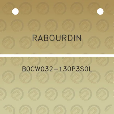 rabourdin-b0cw032-130p3s0l