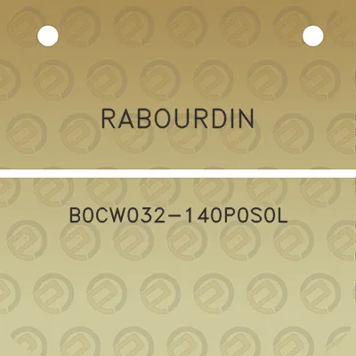 rabourdin-b0cw032-140p0s0l